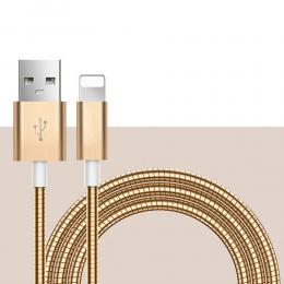1m USB-C Typ C Kabel Datenkabel, 2A Schnellladung, Metall-Ummantelung