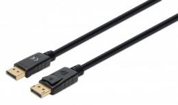 Ein Angebot für 8K@60Hz DisplayPort 1.4 Kabel MANHATTAN DisplayPort-Stecker auf DisplayPort-Stecker, 1 m, untersttzt 4K@144Hz, HDR, vergoldete Kontakte, Rastnase und PVC-Ummantelung, schwarz MANHATTAN aus dem Bereich Anschlusskabel > HDMI > HDMI - High Speed - jetzt kaufen.