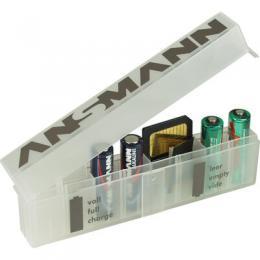 ANSMANN 4000033 Batteriebox fr max 8 Zellen und/oder Speichermedien