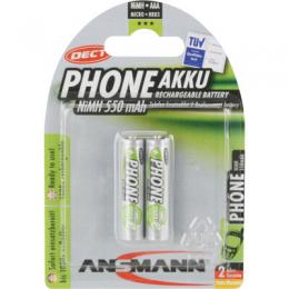 Ein Angebot für ANSMANN 5035523 NiMH-Akku Micro AAA, Phone DECT, HR03 1.2V, 2er-Pack Ansmann aus dem Bereich Strom / Energie / Licht > Akkus - jetzt kaufen.
