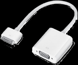 Apple Dock Connector auf VGA-Adapter für iPad