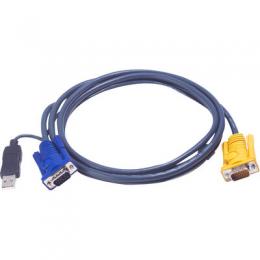 ATEN 2L-5206UP KVM Kabelsatz, VGA, PS/2 zu USB, Lnge 6m