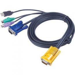ATEN 2L-5303UP KVM Kabelsatz, VGA, USB, PS/2, Lnge 3m