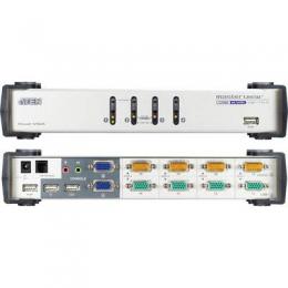 ATEN CS1744 KVM-Switch 4-fach, VGA Dual View, USB, Audio
