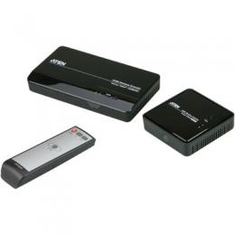 ATEN VE809 Video-Extender, HDMI-Wireless Verlngerung bis 30m, 3D, FullHD und 5.1 Sound, mit Fernbedienung