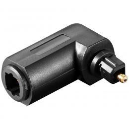 Audio-Adapter Toslinkstecker/-Kupplung, drehbar