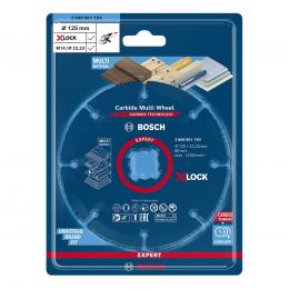 Bosch Expert Carbide Multi Wheel X-LOCK Trennscheibe ( 2608901193 ) 125 mm x 22,23 mm 