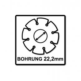 Bosch Trennscheiben für Metall - 125 x 22,23 mm, gekröpft - 25 Stück ( 2608600221 ) 