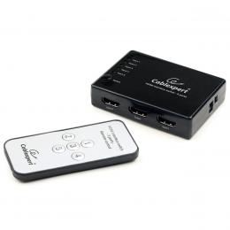 Cablexpert 5-Port HDMI-Switch DSW-HDMI-53, mit Fernbedienung, bis 4K (2160p)
