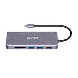 Canyon Hub DS-11 9in1 USB-C Space Grey