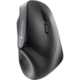 CHERRY MW 4500 kabellose ergonomische Maus, schwarz
