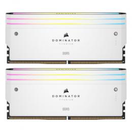 Corsair Dominator Titanium Weiß 32GB (2x16GB) DDR5-6000 XMP Arbeitsspeicher, CL30, 1.4V