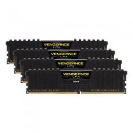 Corsair Vengeance LPX Schwarz 32GB Kit (4x8GB) DDR4-2666 CL16 DIMM Arbeitsspeicher