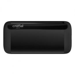Crucial X8 Portable SSD 2TB Schwarz Externe Solid-State-Drive, USB 3.2 Gen 1x1
