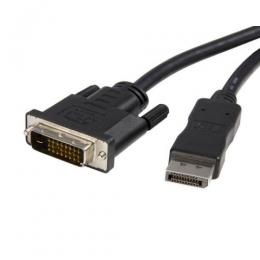 DisplayPort 1.1 auf DVI Anschlusskabel schwarz 2 m