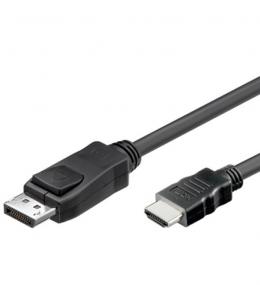 DisplayPort 1.1 auf HDMI Anschlusskabel schwarz 2 m