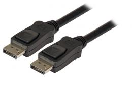 DisplayPort 1.2 Anschlusskabel, 4K60HZ, Stecker-Stecker, 1m, schwarz