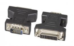 DVI 24+5 / VGA Adapter,DVI-A 24+5 Bu. auf HD15 St.