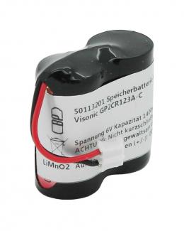 Ersatz Speicherbatterie für Visonic GP2CR123A-C 103-302891 103-302915 EVE2CR1...