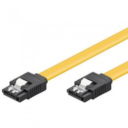 Goobay HDD S-ATA Kabel 0.5m [S-ATA L-Type > L-Type, Gelb]