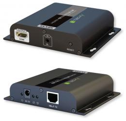 HDBIT 4K HDMI Extender Sender/Empfnger over IP mit IR, 120m