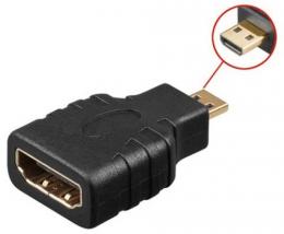 Ein Angebot für HDMI Adapter F auf HDMI Micro D Stecker  aus dem Bereich Videoverkabelung > Multimedia Kabel > HDMI Adapter & Kabel - jetzt kaufen.