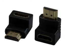 HDMI Adapter Typ A, Stecker/Buchse 90 gewinkelt