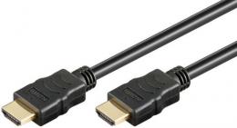 HDMI Kabel High Speed with Ethernet Schwarz 1m