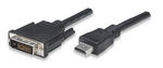 HDMI zu DVI-D Anschlusskabel Schwarz 10m