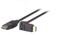 HighSpeed HDMI? Anschlusskabel mit Eth., 360, A-A, St.-St., 1,0m, wei