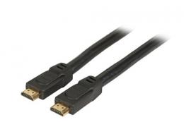 HighSpeed HDMI? Kabel with Ethernet 4K60Hz, A-A St-St, 1m, schwarz