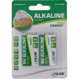 Ein Angebot für InLine Alkaline High Energy Batterie, 9V Block 6LR61, 2er Blister InLine aus dem Bereich Strom / Energie / Licht > Batterien - jetzt kaufen.