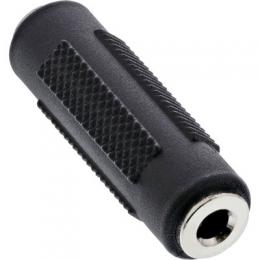 InLine Audio Adapter, 3,5mm Klinke Buchse / Buchse, Stereo