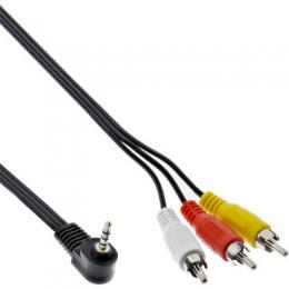Ein Angebot für InLine Audio/Video Kabel, 3,5mm 4pol Stecker auf 3x Cinch fr Digitalkamcorder, 1,5m InLine aus dem Bereich Kabel > Cinch Audio / Video > Diverse - jetzt kaufen.