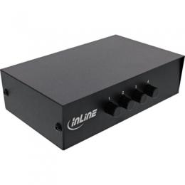 Ein Angebot für InLine AV Umschalter manuell 4-port, 3x Cinch IN/OUT InLine aus dem Bereich Signalsteuerung > Datenumschalter (USB, Audio, Seriell) - jetzt kaufen.