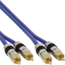 Ein Angebot für InLine Cinch Kabel AUDIO, PREMIUM, vergoldete Stecker, 2x Cinch Stecker / Stecker, 20m InLine aus dem Bereich Kabel > Cinch Audio / Video > 2x Cinch Audio Premium - jetzt kaufen.