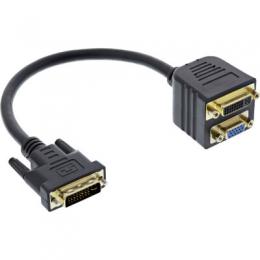 Ein Angebot für InLine DVI-I Adapterkabel, DVI-I Stecker auf DVI-I-Buchse + S-VGA Buchse InLine aus dem Bereich Adapter / Konverter > DVI zu DVI / DFP / VGA - jetzt kaufen.