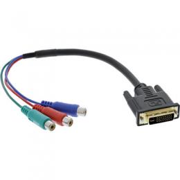 Ein Angebot für InLine DVI-I Kabel, 24+5 Stecker 3x Cinch RGB, 15cm InLine aus dem Bereich Kabel > DVI > DVI-I 24+5 zu RGB (YUV) - jetzt kaufen.