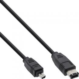 Ein Angebot für InLine FireWire Kabel, IEEE1394 4pol Stecker zu 6pol Stecker, schwarz, 1,8m InLine aus dem Bereich Kabel > Firewire - jetzt kaufen.