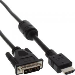 Ein Angebot für InLine HDMI-DVI Adapterkabel, 19pol Stecker auf 18+1 Stecker, mit Ferrit, 0,3m InLine aus dem Bereich Kabel > HDMI > HDMI zu DVI - jetzt kaufen.