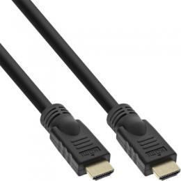 Ein Angebot für InLine HDMI Kabel, HDMI-High Speed mit Ethernet, Premium, 4K2K, Stecker / Stecker, schwarz / gold, 10m InLine aus dem Bereich Kabel > HDMI > HDMI - High Speed mit Ethernet Premium - jetzt kaufen.
