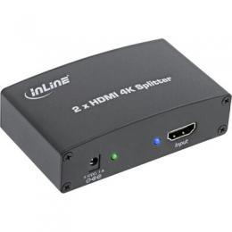 InLine HDMI Splitter/Verteiler, 2-fach, 4K2K kompatibel