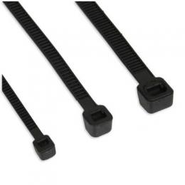 InLine Kabelbinder, Lnge 250mm, Breite 3,6mm, schwarz, 100 Stck