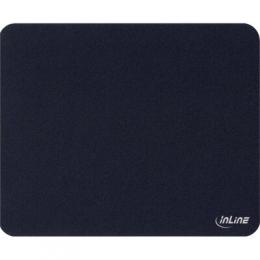 InLine Maus-Pad antimikrobiell, ultradnn, schwarz, 220x180x0,4mm