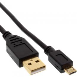 Ein Angebot für InLine Micro-USB 2.0 Kabel, USB-A Stecker an Micro-B Stecker, vergoldete Kontakte, 1m InLine aus dem Bereich Kabel > USB > USB 2.0 Micro - jetzt kaufen.
