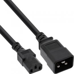 Ein Angebot für InLine Netz Adapterkabel, IEC-60320 C20 auf C13, 3x1,5mm, max. 10A, schwarz, 1m InLine aus dem Bereich Kabel > Stromkabel extern > Kaltgerteverlngerung - jetzt kaufen.