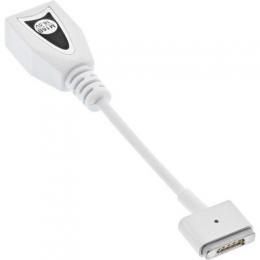 Inline Power supply Notebook TIP M16B (16.5V), for Apple Magsafe2, Macbook Pro Retina, 90W/120W, white