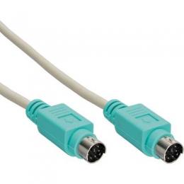 InLine PS/2 Kabel, Stecker / Stecker, PC 99, Farbe Grn, 2m