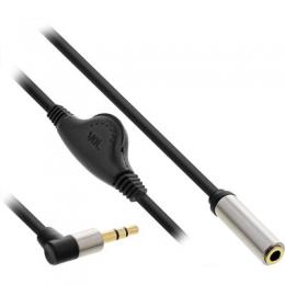 Ein Angebot für InLine Slim Audio Kabel Klinke 3,5mm ST gewinkelt / BU, mit Lautstrkeregler, 0,25m InLine aus dem Bereich Kabel > Klinke zu Klinke > Y- / Adapterkabel - jetzt kaufen.