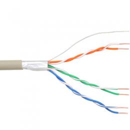 InLine Telefon-Kabel 6-adrig, 3x2x0,6mm, zum Verlegen, 100m Rolle